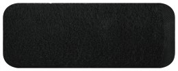 Ręcznik bawełniany GŁADKI2 czarny 50x100 - Eurofirany