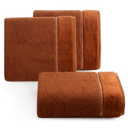 Gruby ręcznik bawełniany SALADO ceglasty 50x90 EUROFIRANY
