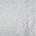 Obrus JULIA 140x240 biały ze srebrnym zdobieniem EUROFIRANY