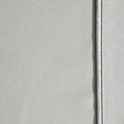 Obrus MADELE srebrny z bordiurą gładki 145x280 Eurofirany