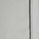 Obrus bieżnik MADELE srebrny z bordiurą 40x140 Eurofirany