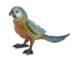 Ozdoba Figurka Papuga Ara Niebieska 10x16x7