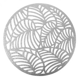 Podkładka na stół okrągła ELA (FI) 38cm srebrny EUROFIRANY