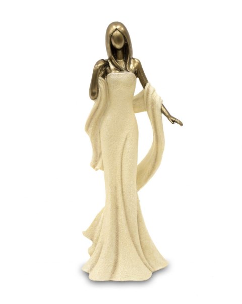 Figurka kobieta w sukni balowej