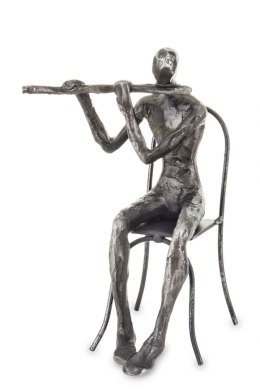 Figurka Muzyk grający na flecie 20x14x13