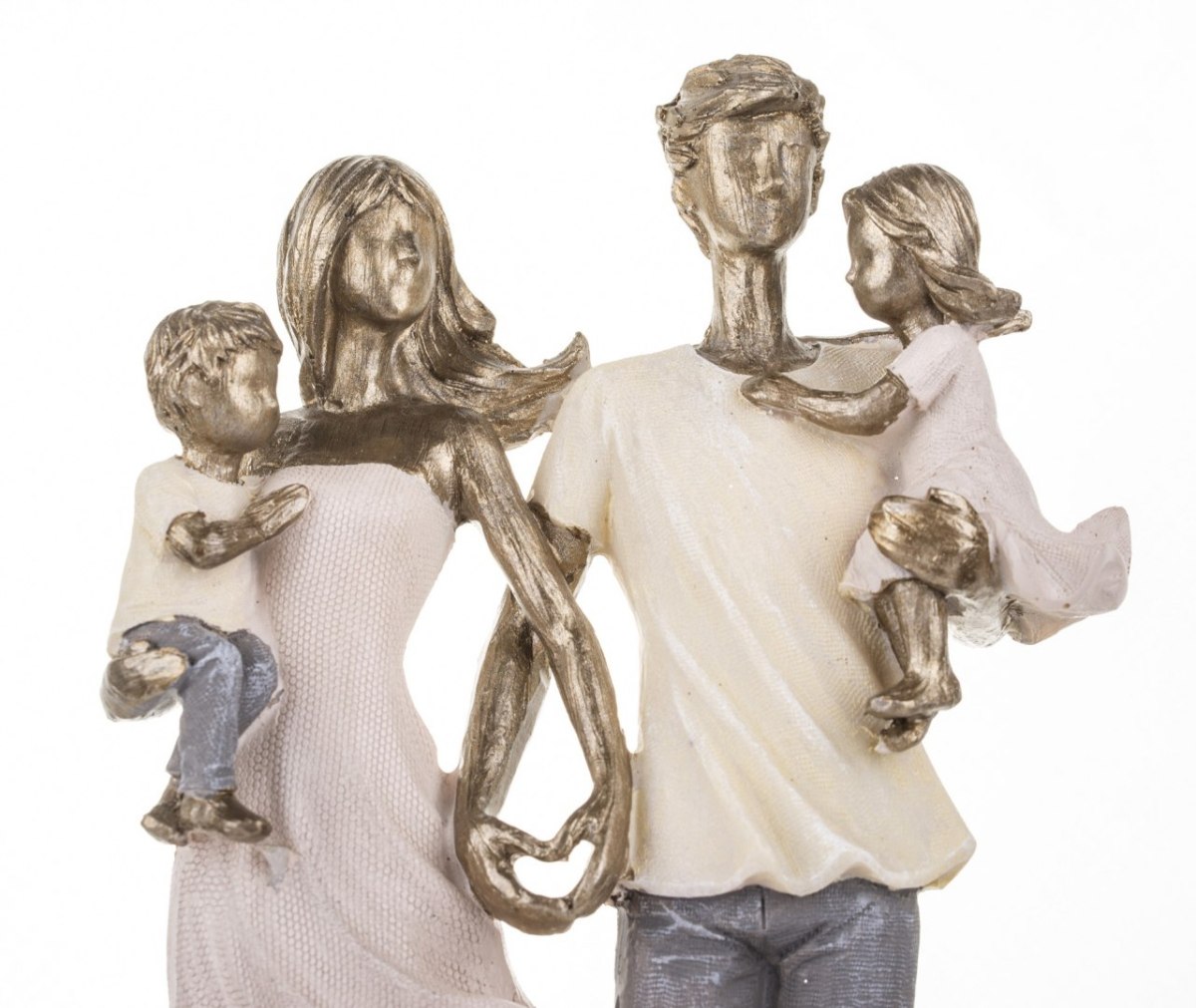 Figurka ozdoba rodzina z dziećmi