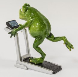 Figurka ćwicząca żaba
