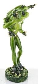 Figurka żaba z żabką