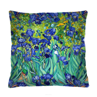 Poduszka 50x50 - IRISES granat Bertoni