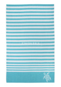 Ręcznik plażowy Zwoltex DRAGO biały turkus 100x160