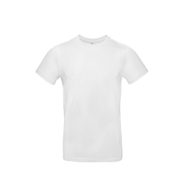Koszulka męska biała M B&C krótki rękaw