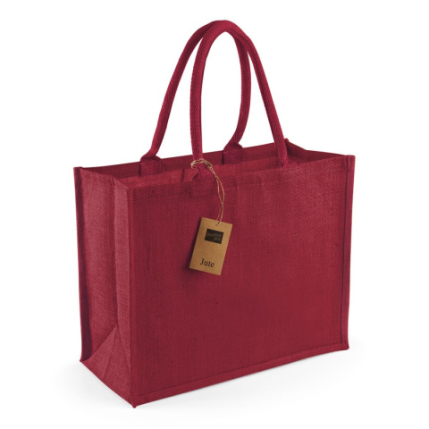 Torba jutowa Klasyczna Red 42x33x19