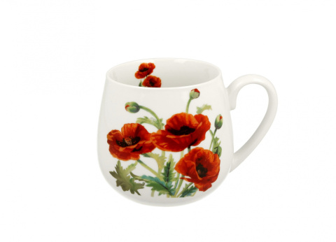 Kubek baryłka porcelanowa CLASSIC POPPIES 430ml