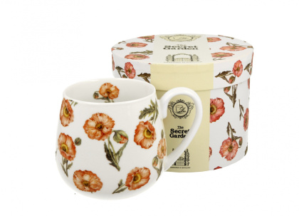 Kubek baryłka porcelanowa WILD POPPIES 430ml