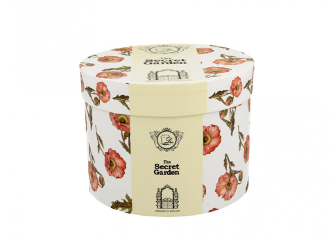 Kubek baryłka porcelanowa z zaparzaczem WILD POPPIES 430ml