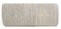 Ręcznik LORI1 beżowy złoty 50x90 Eurofirany
