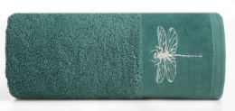 Ręcznik LORI1 turkusowy srebrny 50x90 Eurofirany