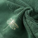 Ręcznik LORI1 zielony złoty 50x90 Eurofirany