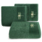 Ręcznik LORI1 zielony złoty 70x140 Eurofirany