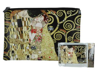 Kosmetyczka do torebki - G. Klimt, Pocałunek (CARMANI)