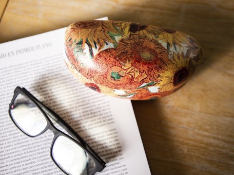 Etui / futerał na okulary - V. van Gogh, Słoneczniki (CARMANI)