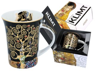 Elegancki kubek 350ml - G. Klimt, Drzewo życia (CARMANI)