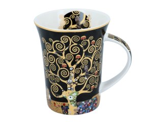 Elegancki kubek 350ml - G. Klimt, Drzewo życia (CARMANI)