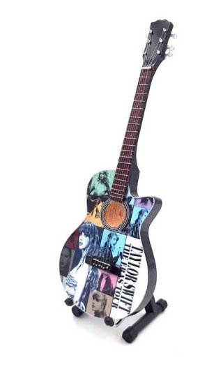 Mini gitara - Taylor Swift - MGT-9064 - Prezent dla fanki Taylor Swift