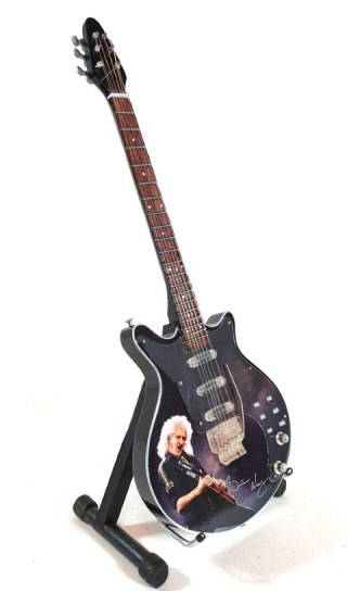 Mini gitara w stylu Queen - Brian May Tribute