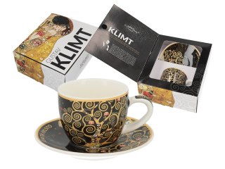 Filiżanka espresso ze spodkiem 80ml Gustav Klimt, Drzewo życia (CARMANI)