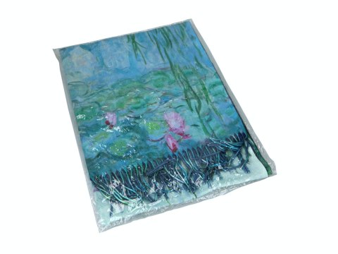 Szal 70x200 - C. Monet, Nenufary (CARMANI)