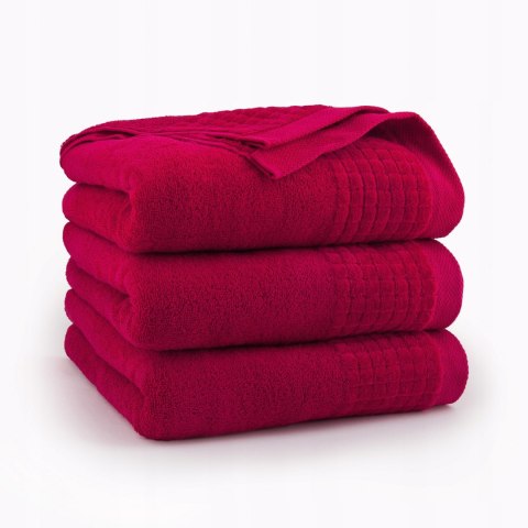 Ręcznik Zwoltex PAULO - czerwony 50x90