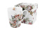 Kubek bullet porcelana VINTAGE FLOWERS - WHITE 380ml