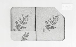 Komplet Ręczników KAMIL Srebrny Grafit Eurofirany