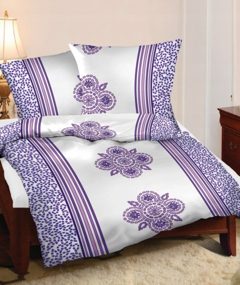 Pościel OSTATNIA FIOLET 160x200 bawełna FROTEX Pościel OSTATNIA FIOLET 160x200 bawełna FROTEX