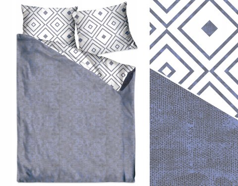 Pościel satynowa JEANS STORY 220x200 GRENO BIELBAW Pościel satynowa JEANS STORY 220x200 GRENO BIELBAW