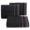 Ręcznik POLA Czarny 50x90 - Eurofirany
