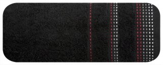 Ręcznik POLA Czarny 70x140 - Eurofirany