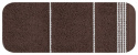 Ręcznik MIRA brązowy 70x140 - Eurofirany