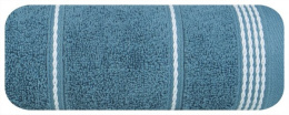 Ręcznik MIRA ciemno niebieski 70x140 - Eurofirany