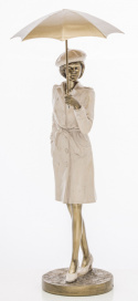 Figurka Kobieta z Parasolką 37x16x16cm