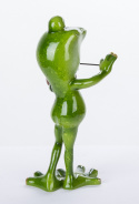 Figurka Żaba Grająca na Skrzypcach 16,5x7x11cm