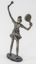 Figurka tenisistki 22,5x11x5cm