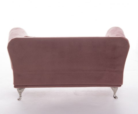 Szkatułka na biżuterię sofa różowa 13x23,5x9,5