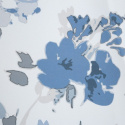 Zasłona CAREN biało niebieska 140x250 Eurofirany