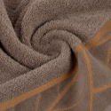 Ręcznik ALISMA2 50x90 brązowy Eurofirany Limited Colection