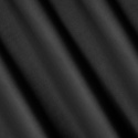 Zasłona krótka RITA czarna 140x175 Przelotki Eurofirany