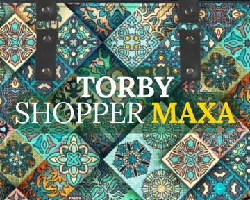 Torby MAXA shopper duże